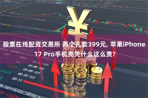 股票在线配资交易所 两个孔卖399元, 苹果iPhone 17 Pro手机壳凭什么这么贵?